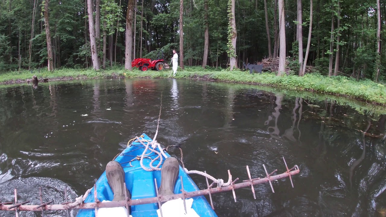 DIY Pond Rake For Tractor - DIY Ideas
